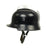 Original German WWII M1934 Fire Police Helmet with Aluminum Comb by BXF - Feuerwehr Helmet Original Items
