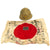 Original WWII Japanese Battle of Iwo Jima Bring Back Grouping - Helmet, Flag, Sand Original Items