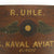 Original U.S. WWI Naval Aviation Named Pilot Painted Wood Travel Trunk Original Items