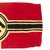 Original German WWII Small Battle Flag 50cm x 85cm with Wartime Markings Original Items