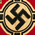 Original German WWII Small Battle Flag 50cm x 85cm with Wartime Markings Original Items