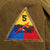 Original U.S. WWII 5th Armored Division Named Grouping - Wounded In Action Original Items