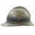 Original French WWI Model 1915 Adrian Helmet - Horizon Blue Original Items