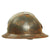 Original Mexican WWII French-Made M26 Adrian Helmet Shell with Infantry Badge Original Items