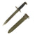Original U.S. WWII M1 Garand Rifle 10 inch Bayonet by Utica Cutlery Original Items