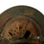 Original German WWII M35 Overpaint Double Decal Helmet - Q64 Original Items