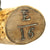 Original British Early 18th Century Gun Powder Horn marked to the 76th Regiment of Foot circa 1787-1820 Original Items