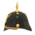 Original U.S. Model 1881 Infantry Officer's Dress Pith Helmet with Brass Ring Chin Strap Original Items