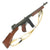 Original U.S. WWII Thompson M1928A1 Display Submachine Gun Serial AO 104341 with Sling - Original WWII Parts Original Items
