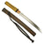 Original Japanese Edo Period Tanto Short Sword with Kogatana Knife and Lacquered Scabbard - Handmade Blade Original Items