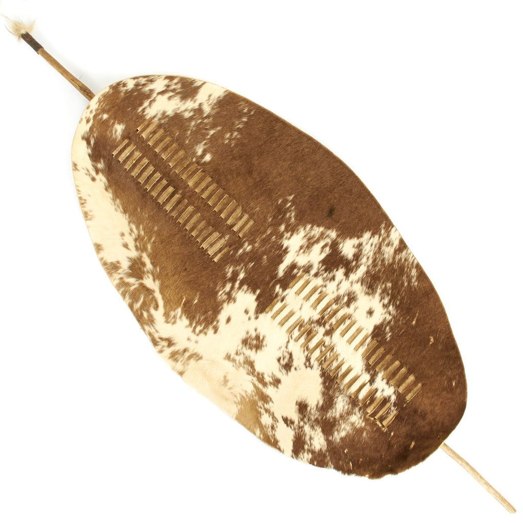 Original Shaka Zulu Film Prop Isihlangu Cow Hide Battle Shield - Warrior New Made Items