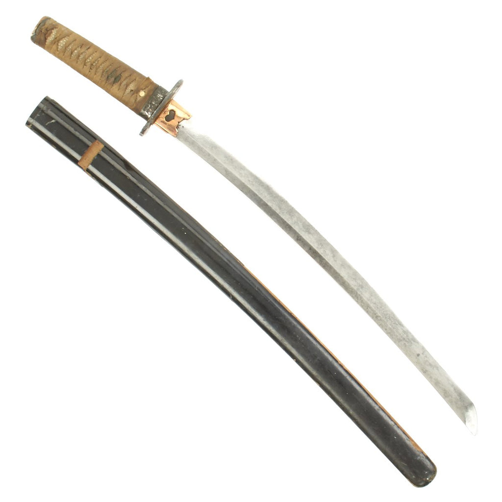 Original 17th Century Japanese Wakizashi Sword with Handmade Blade by Suke Sada Circa 1650-1680 Original Items