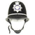 Original British E.R.II Rose Top Bobby Helmet from the Ministry of Defense Police - Current Issue Original Items