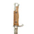 Original German WWI Seitengewehr M1898 a/A GEW 98 Bayonet with Leather Scabbard - Dated 1901 Original Items