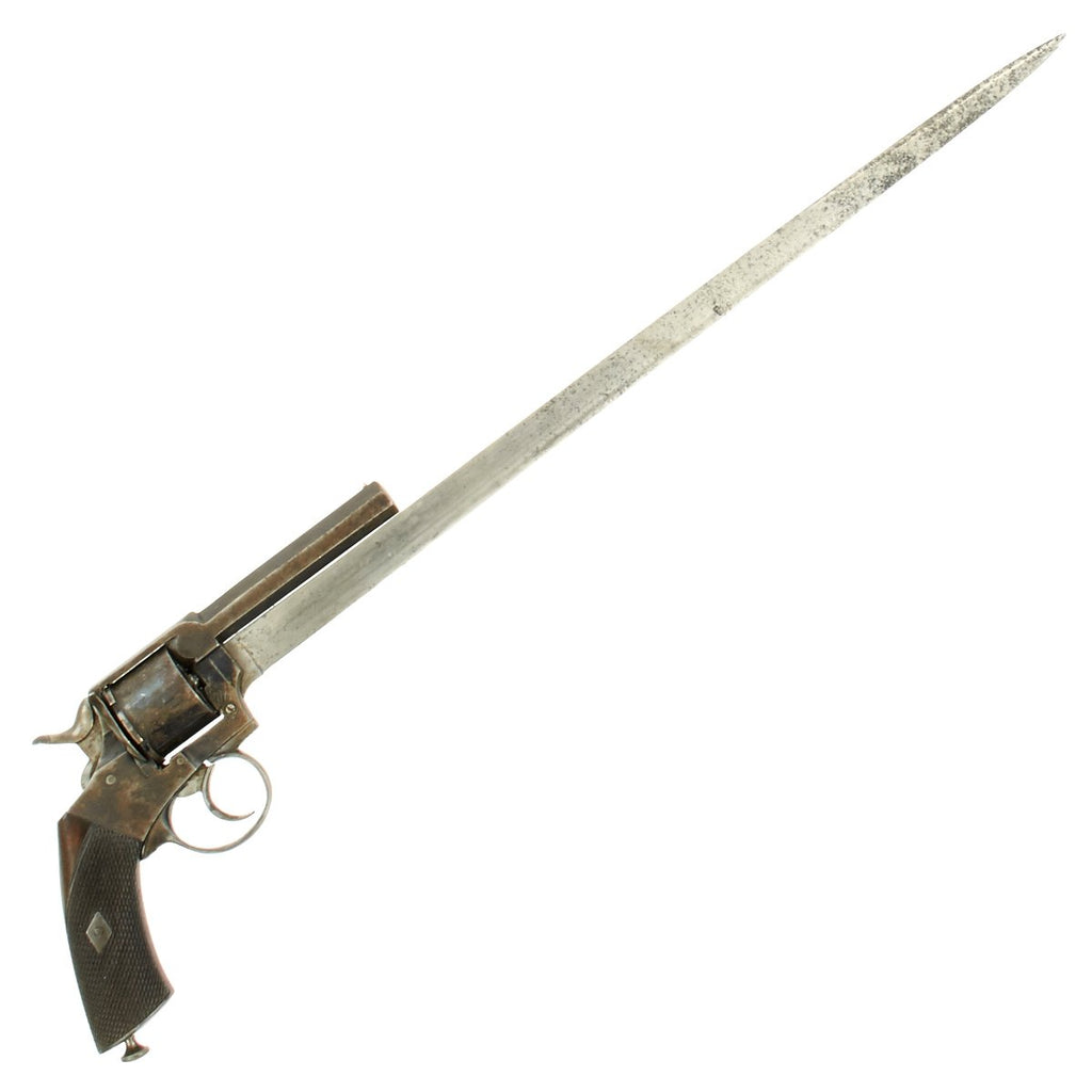 Original Victorian British Officer .38cal Revolver Sword by G.H. Daw of London - Circa 1878 Original Items