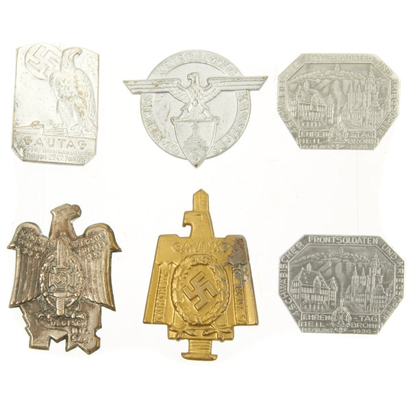 Original German WWII Tinnie Pin Collection - Set of 6 – International ...