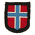 Original German WWII Waffen SS Norwegian Volunteer Sleeve Shield Insignia Original Items