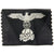 Original German WWII SS Panzer M43 Cap Trapezoid Eagle Insignia - Mützen Abzeichen Original Items