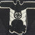 Original German WWII SS Panzer M43 Cap Trapezoid Eagle Insignia - Mützen Abzeichen Original Items