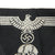 Original German WWII SS Panzer M43 Cap Trapezoid Eagle Insignia - Mützen Abzeichen Original Items