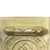 Original German WWII Pebbled Aluminum Police EM/NCO Belt Buckle by E. Ferd. Wiedmann - Dated 1940 Original Items