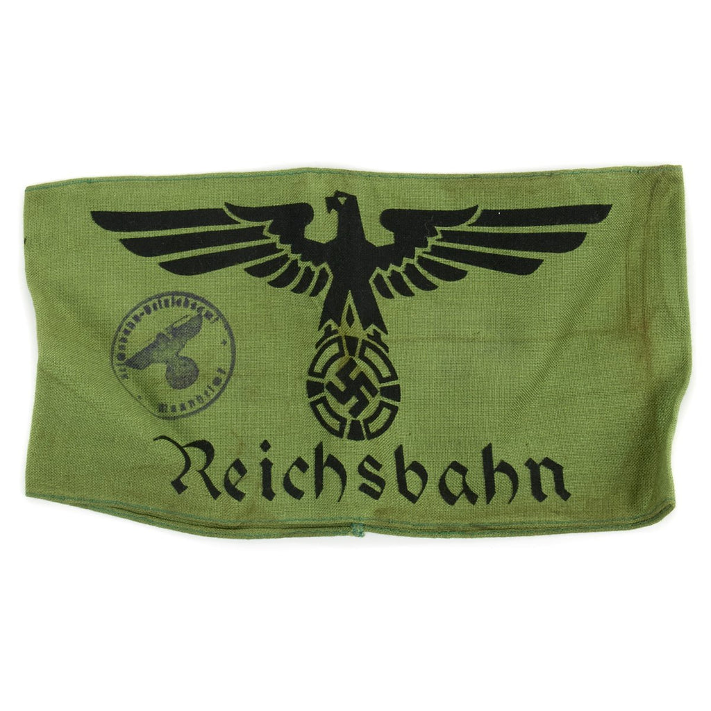 Original German WWII Reichsbahn Armband Original Items
