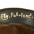 Original German WWII M40 Single Decal Luftwaffe Helmet named to Flg. Fahrland - Q66 Original Items