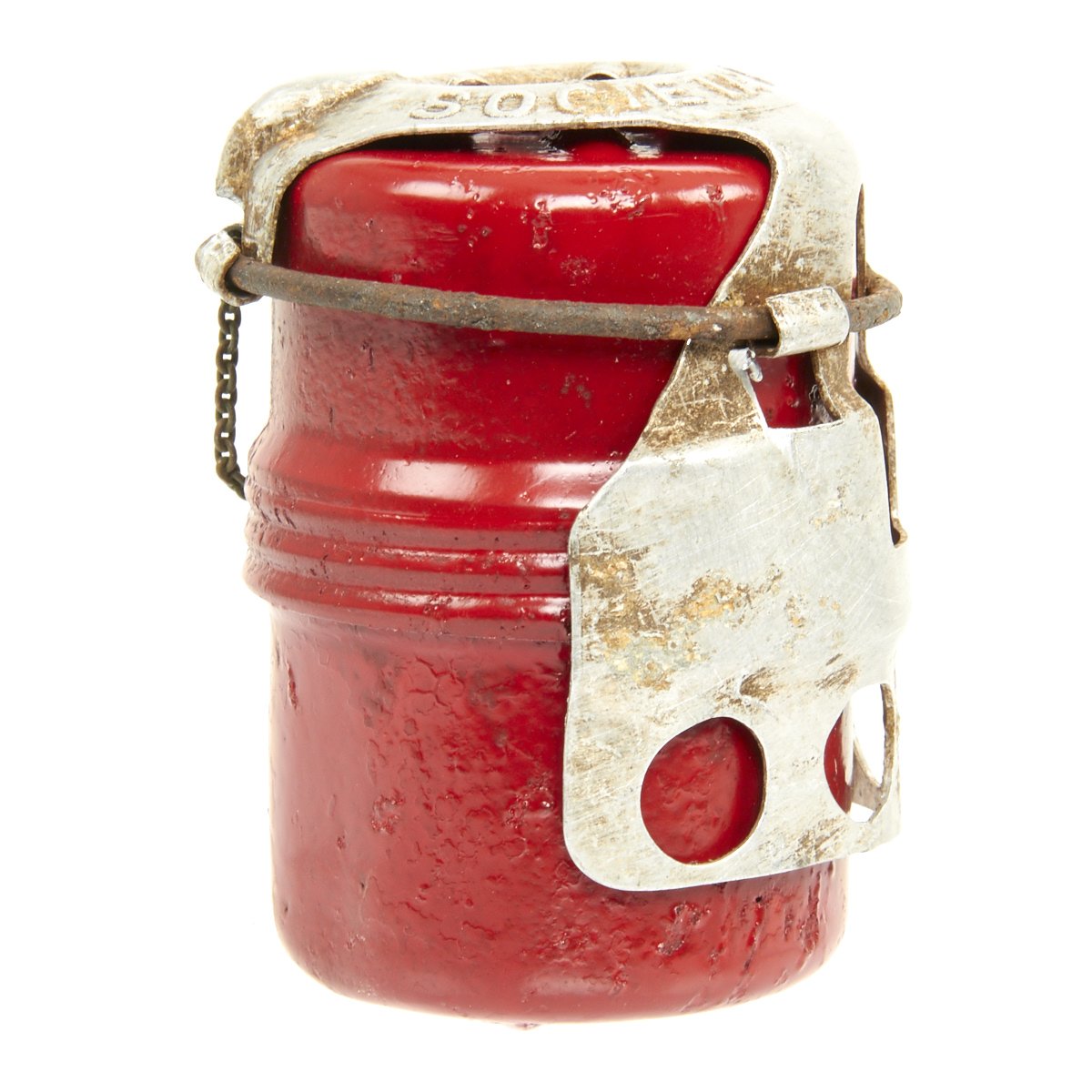 Menstruation Omkostningsprocent i tilfælde af Original Italian WWII Model 35 Red Devil Grenade by Societa Romana - Bomba  a Mano Mod. 35 – International Military Antiques