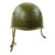 Original WWII Italian M33 Service Worn Helmet Original Items