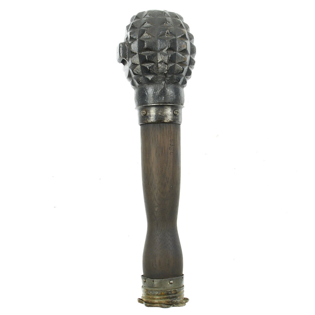 Original WWII Bulgarian WWII Defensive Stick Grenade Original Items
