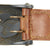 Original German WWII 1940 Luftwaffe Steel Belt Buckle with Tab - Excellent Condition Original Items