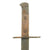 Original Japanese Late WWII Arisaka Type 30 Last Ditch Bayonet with Rubberized Canvas Scabbard and Frog Original Items