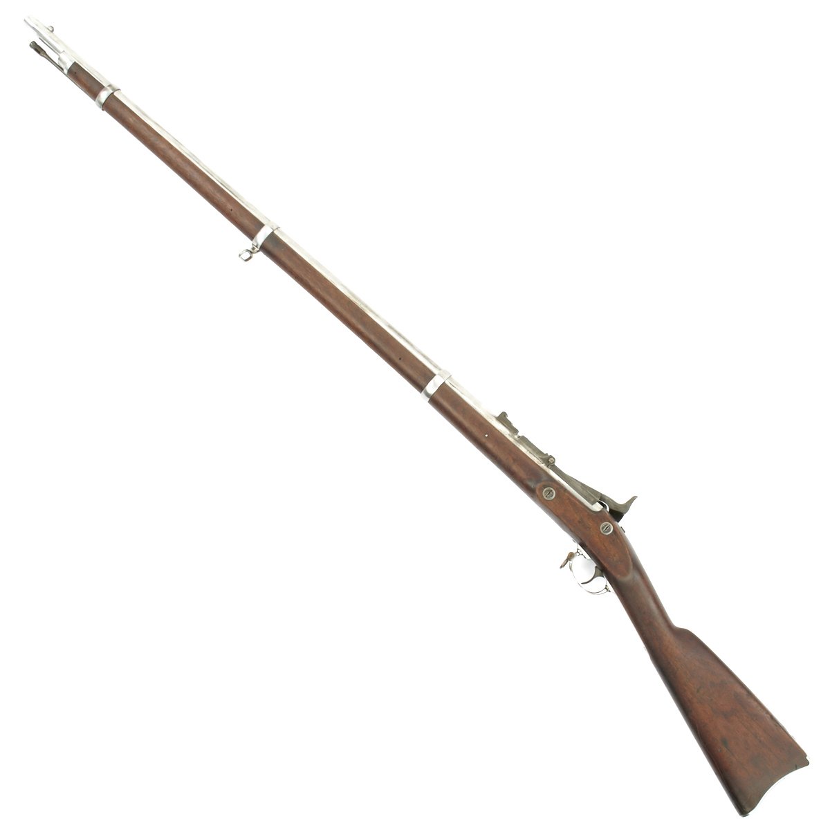 Original U.S. Civil War M-1863 Rifle Converted to M-1866 Trapdoor