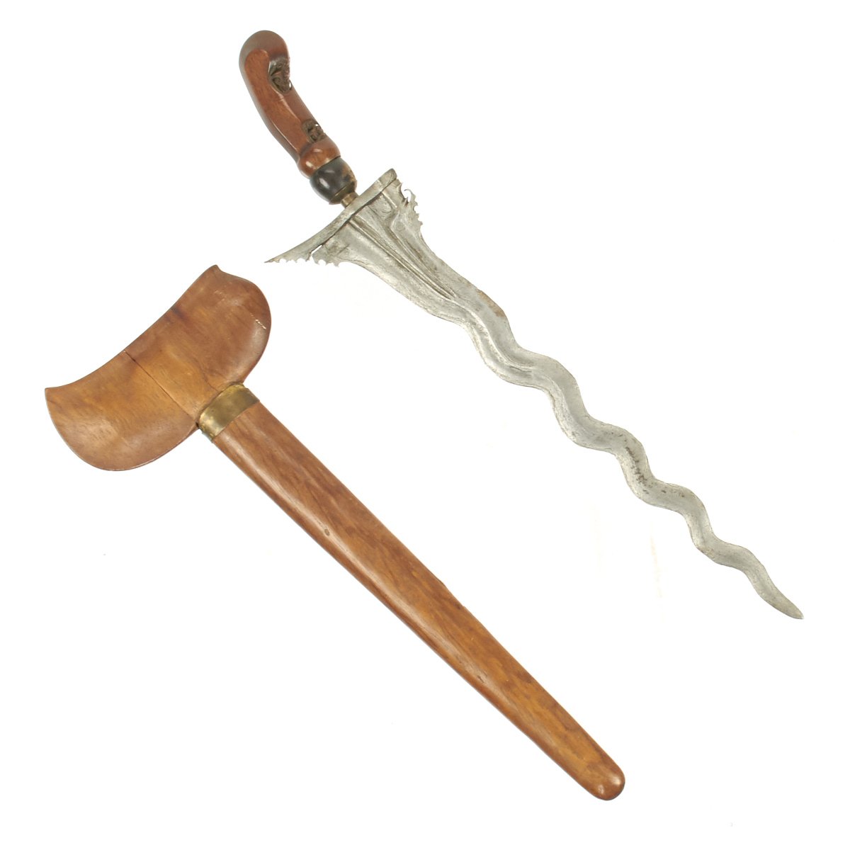 Original Indonesian East Indies Kris Dagger in Scabbard from the