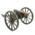 Original British East India Company Bronze Signal Cannon with Wooden Carriage - dated 1804 Original Items