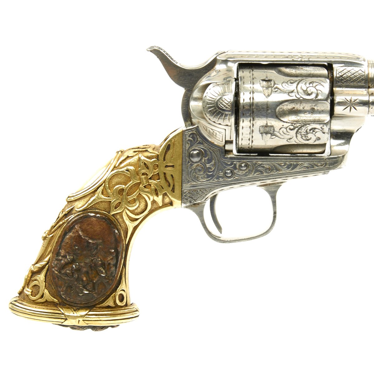 Engraved Colt Revolver engraved-colt-revolver