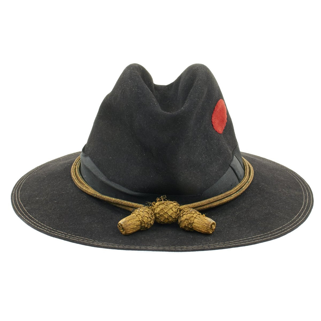 Original U.S. Indian Wars Model 1889 Black Campaign Hat by Conqueror Original Items