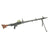 Original German WWII MG 34 Display Machine Gun with Basket Carrier - marked dot 1944 Original Items