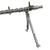 Original German WWII MG 34 Display Machine Gun with Basket Carrier - marked dot 1944 Original Items