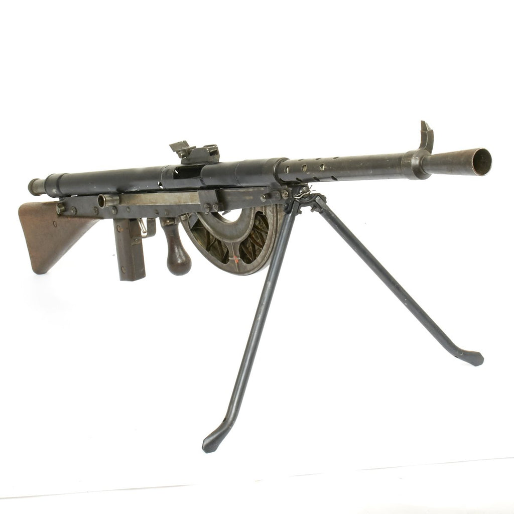 Original French WWI Fusil-Mitrailleur Modele 1915 CSRG Chauchat Display Light Machine Gun with Magazine Original Items