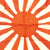 Original Japanese WWII Silk Rising Sun Army War Flag Original Items