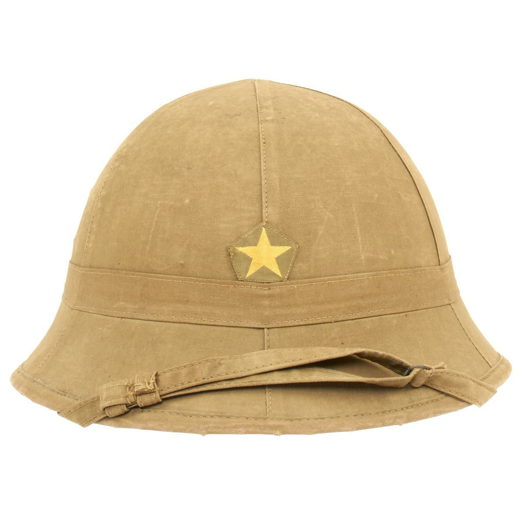 Original Imperial Japanese Army WWII Type 98 Sun Helmet Original Items