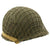 Original U.S. WWII 1944 M1 McCord Front Seam Swivel Bale Helmet with Firestone Liner and Net Original Items