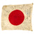 Original Japanese WWII Hand Painted Good Luck Flag - USGI Bring Back (30 x 33) Original Items