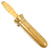 Original U.S. WWII DESCO MK 5 Deep Sea Dive Knife with Brass Scabbard - Mint Condition Original Items