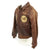 Original U.S. WWII B-25 Bomber Pilot Italy and CBI A-2 Flight Jacket 81st Bomb Squadron with Blood Chit Original Items