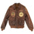 Original U.S. WWII B-25 Bomber Pilot Italy and CBI A-2 Flight Jacket 81st Bomb Squadron with Blood Chit Original Items