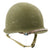 Original U.S. WWII 1944 Unissued M1 McCord Front Seam Swivel Bale Helmet with Westinghouse Liner Original Items