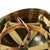 Original U.S. WWII 1943 M1 McCord Swivel Bale Helmet with 2nd Pattern USMC HBT Camo Cover and Westinghouse Liner Original Items