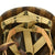 Original U.S. WWII 1943 M1 McCord Swivel Bale Helmet with 2nd Pattern USMC HBT Camo Cover and Westinghouse Liner Original Items